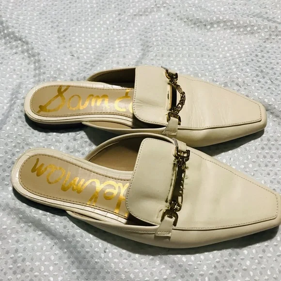 Sam Edelman Evelan Chain Loafer Mule - Size 9 - Picture 7 of 15